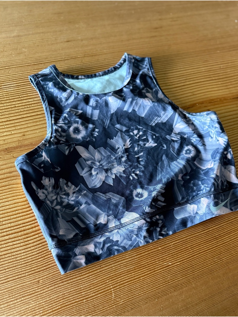 Nike Floral Athletic Crop Tank
